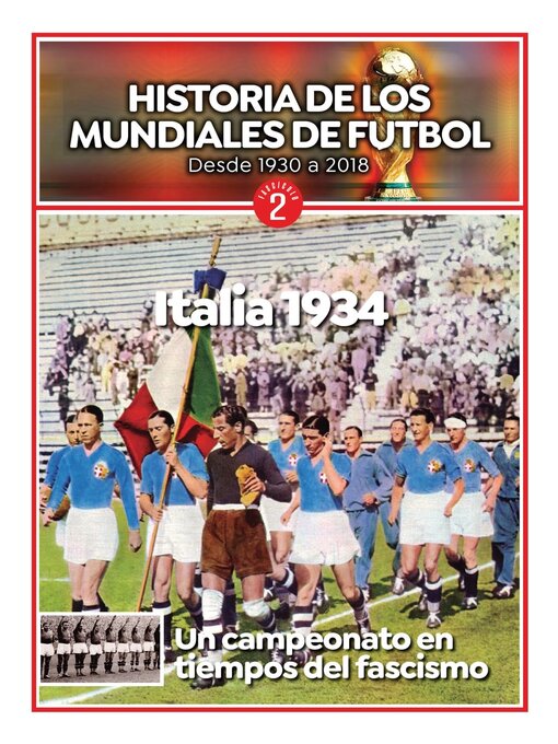 Cover image for Historia de los mundiales de fútbol